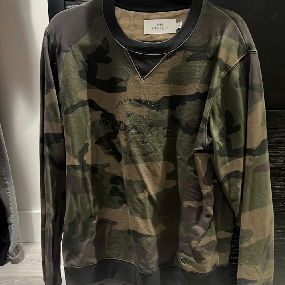 Coach Camo Sweatshirt